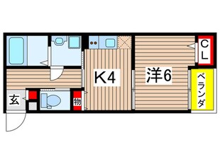 キャッスルコート立花ウエストの物件間取画像